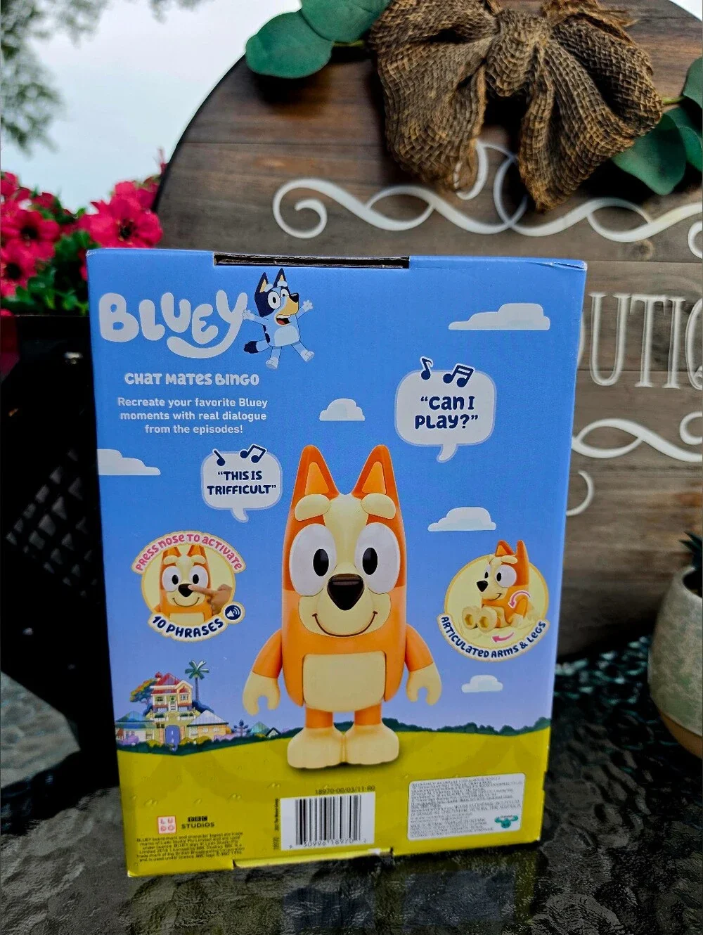 Bluey Chat Mates Bingo